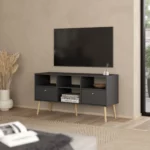 NEXT White and Oak Surface TV Console