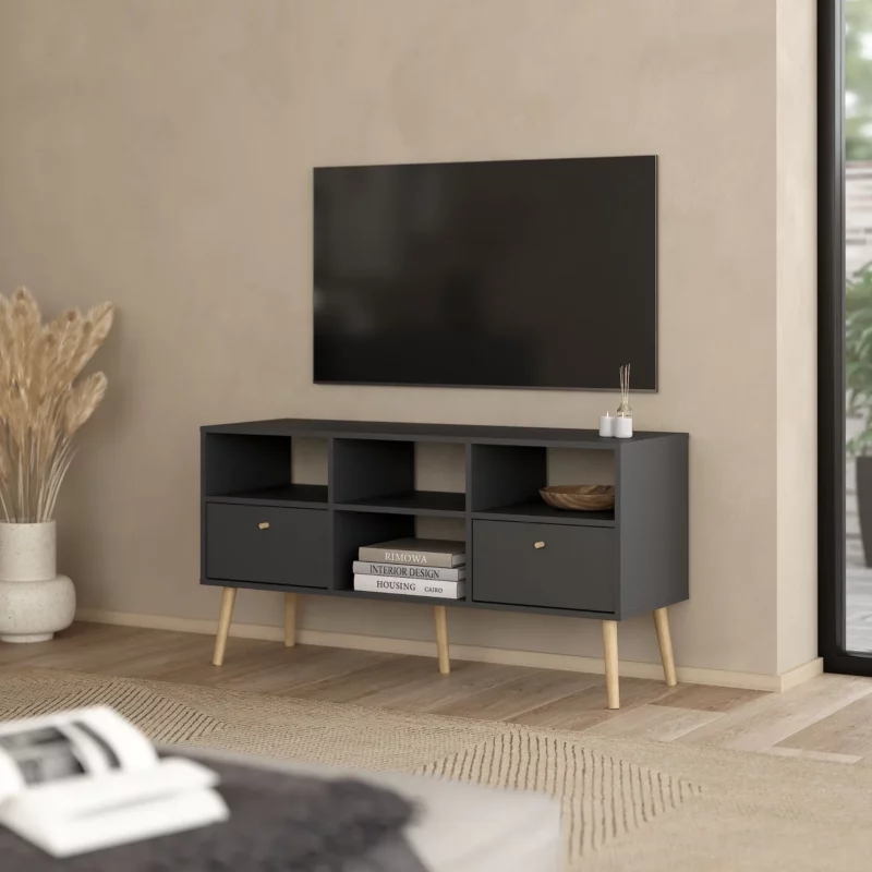 BODO Matte Grey TV Stand