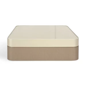 493E-HB66HB96-1 BREWTOPIA Champagne Top Glass Coffee Table