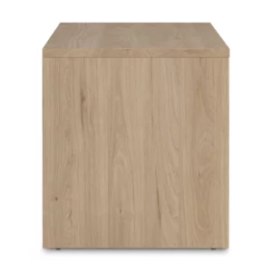 NEXT White and Oak Surface TV Console