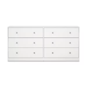 MAY DRESSER 6DRW WHITE