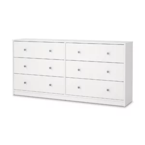 MAY DRESSER 6DRW WHITE