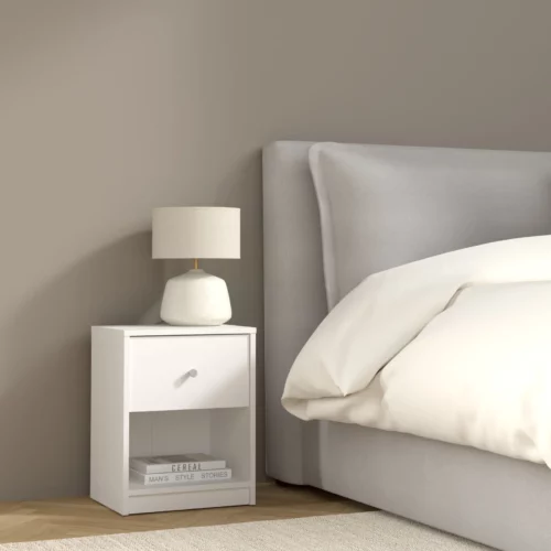 7033149 MAY NIGHTSTAND WHITE