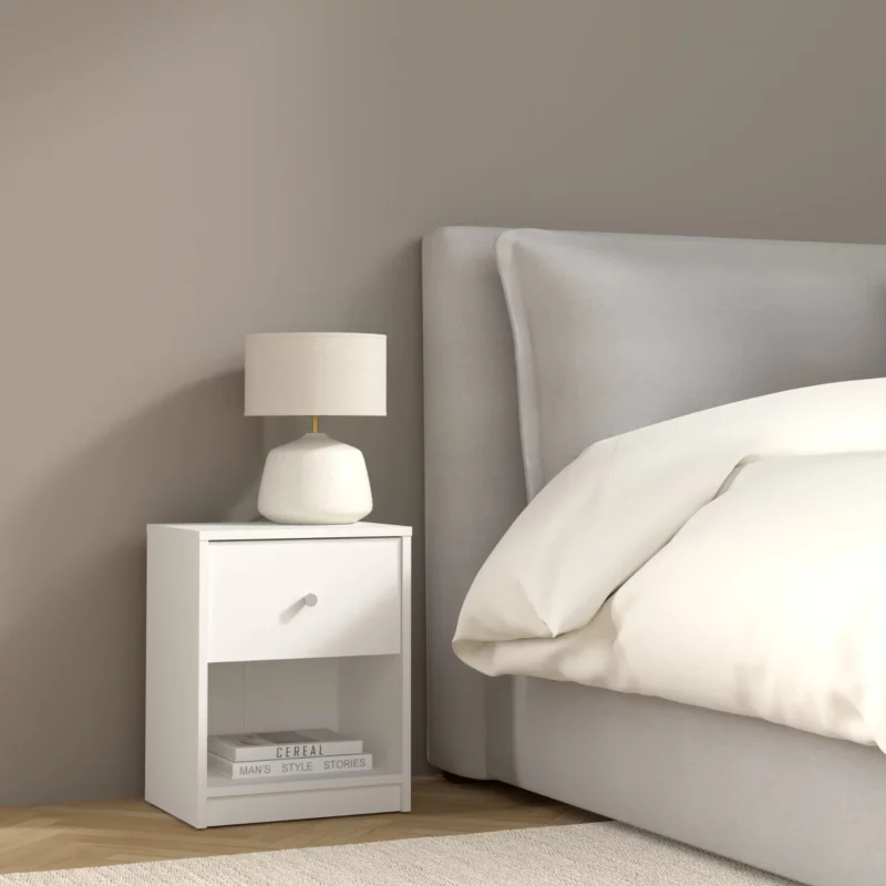 MAY NIGHTSTAND WHITE