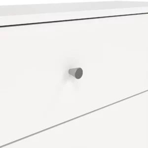 7033249-1 MAY White Chest of Drawers