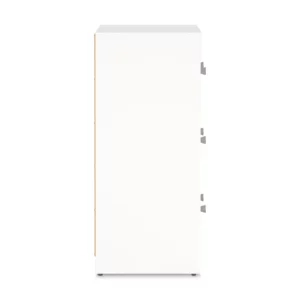 7033249-3 MAY White Chest of Drawers