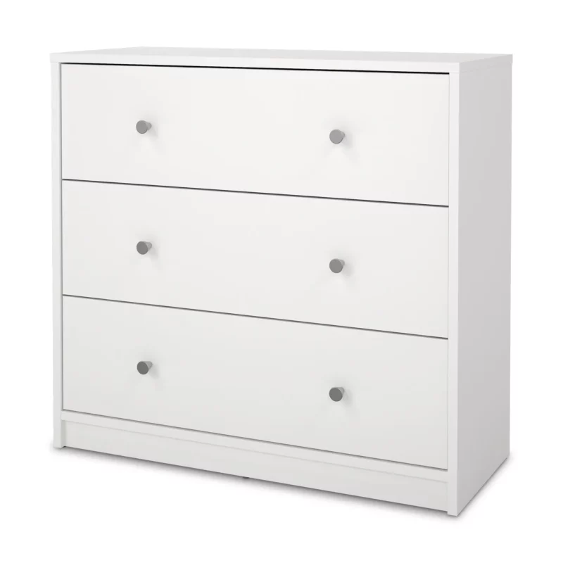 7033249-4 MAY White Chest of Drawers