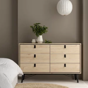 RY DRESSER 6DRW JACKS HICKORY