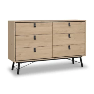 RY DRESSER 6DRW JACKS HICKORY