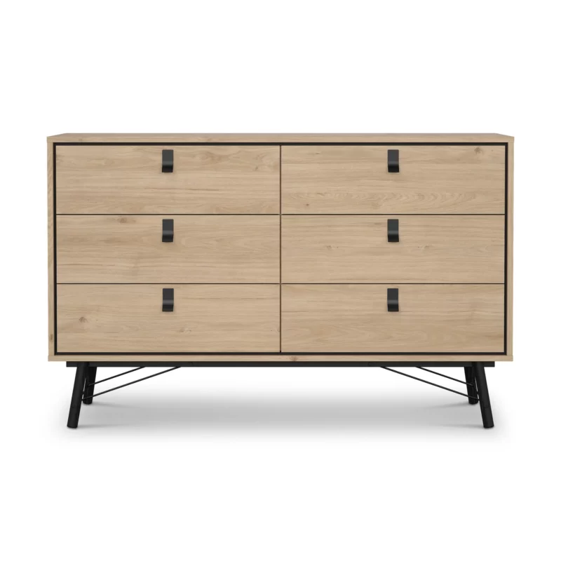 RY DRESSER 6DRW JACKS HICKORY