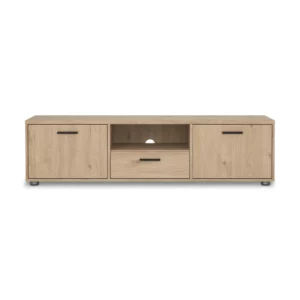 MEDIA Oak Finish TV Cabinet