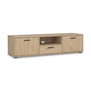 MEDIA Oak Finish TV Cabinet