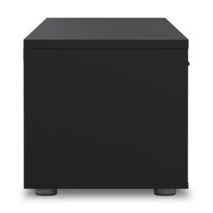 MEDIA Matte Black TV Console