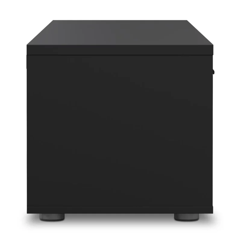 MEDIA Matte Black TV Console