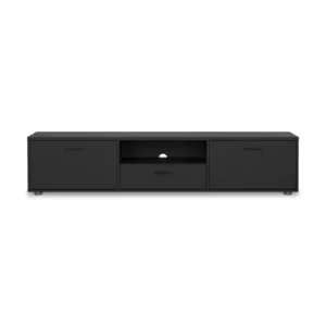 MEDIA Matte Black TV Console