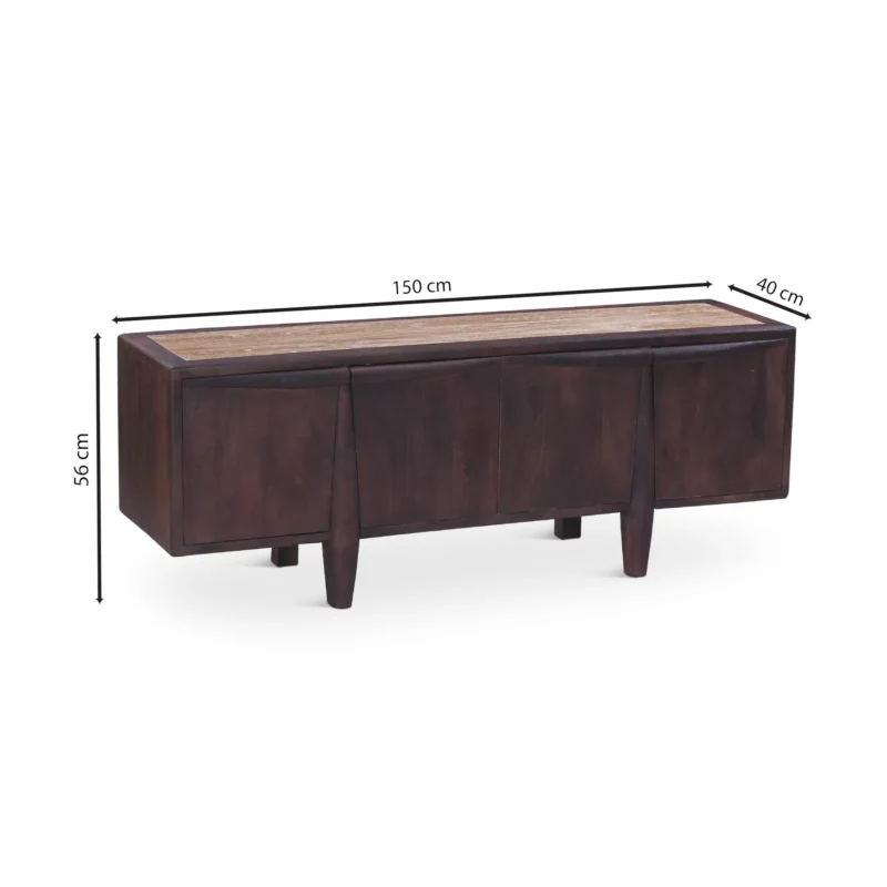 SALTEO Mango Wood Buffet