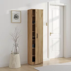 SHOECABINE 1DOOR K003 GOLD OAK