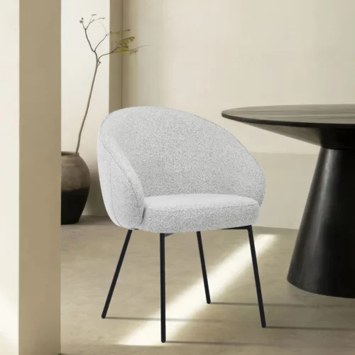 CHARLLE Beige Dining Chair