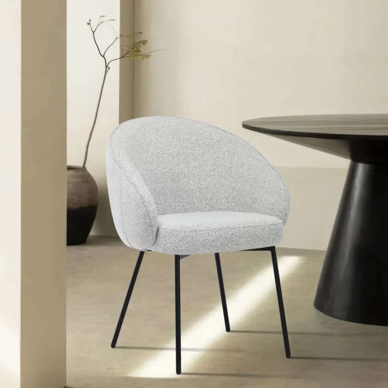 CHARLLE Beige Dining Chair