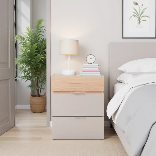 NIGHT STAND NTRL OAK7055+5023