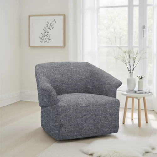 CRISTEL Armchair Charcoal Swivel