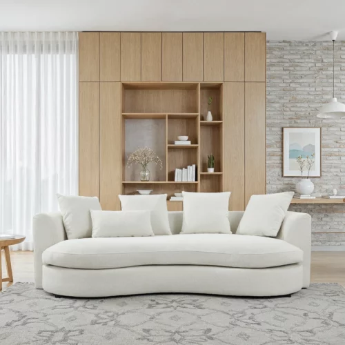 LD-24003-3S-CKS29-03 3 SEATER SOFA CKS029-03 WHT