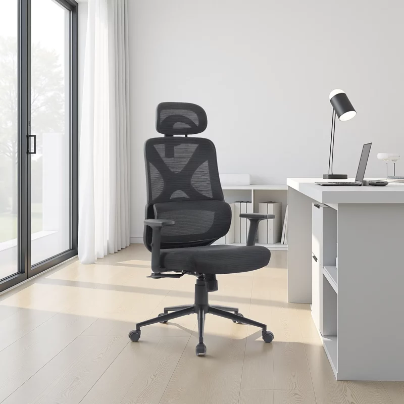 OFFICE CHAIR BLACK MESH