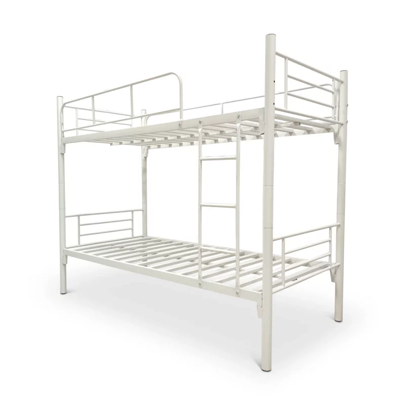MBB-25-MAT-WHT-3FT-1 SLEP Steel Bunk Bed