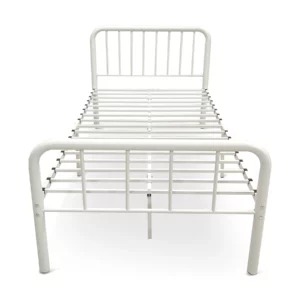 3.5FT BED MATT WHITE