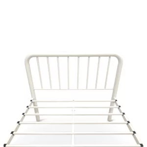 3.5FT BED MATT WHITE