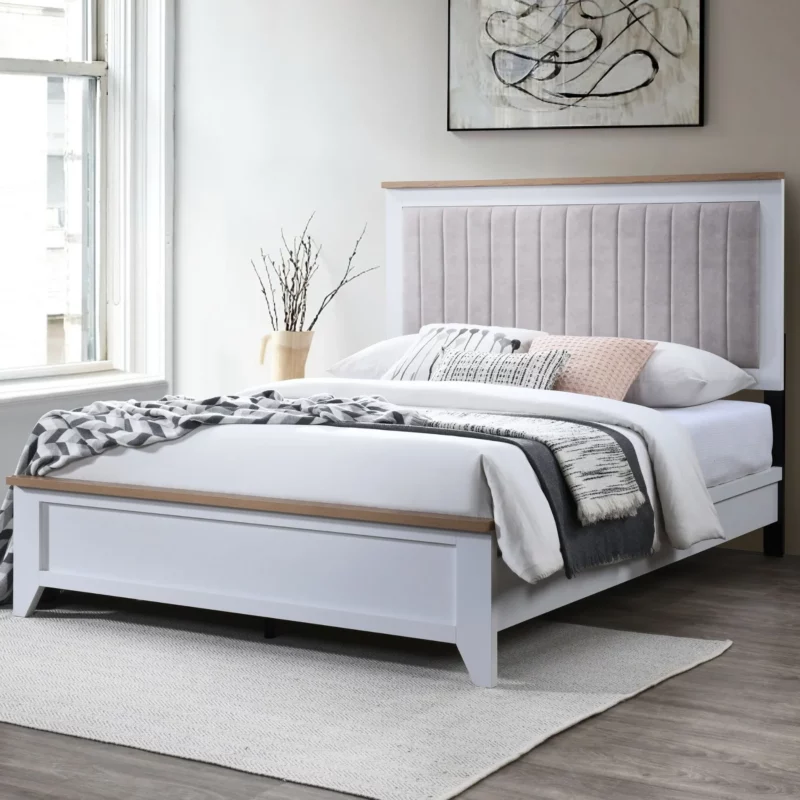 BED 5FT RVRA OAK+WHT+CFF053-1