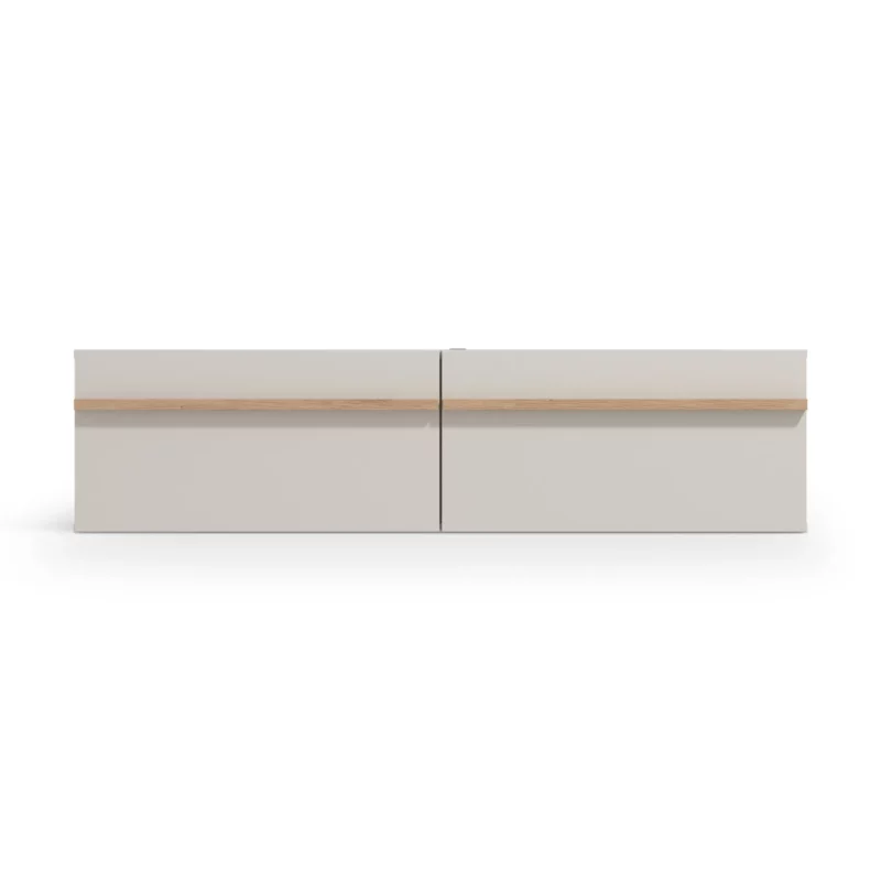 Arles Cashmere Oak Modern TV Stand