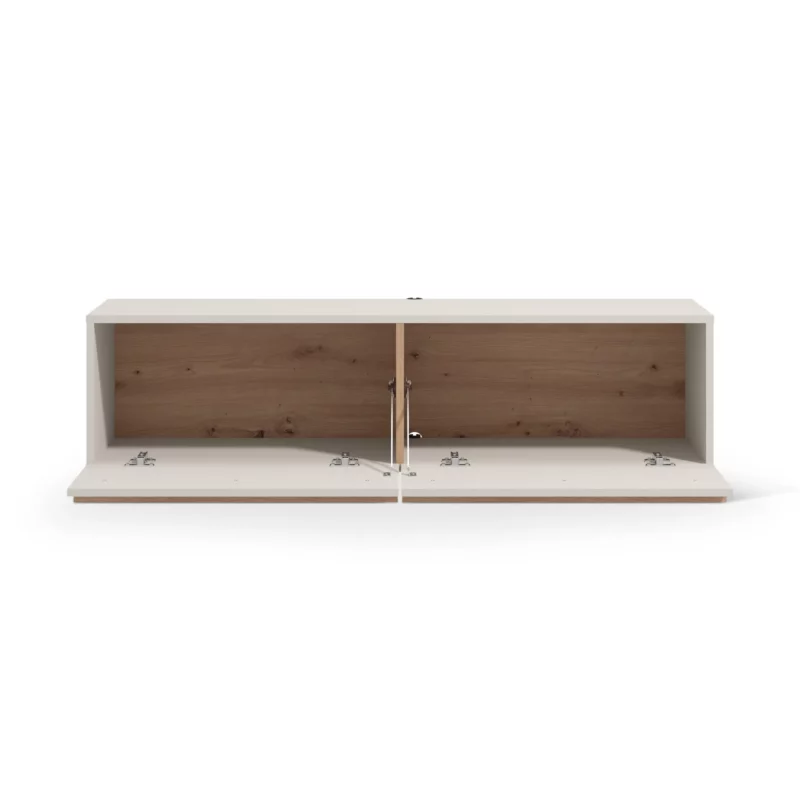 Arles Cashmere Oak Modern TV Stand