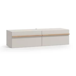Arles Cashmere Oak Modern TV Stand