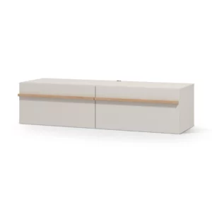 Arles Cashmere Oak Modern TV Stand