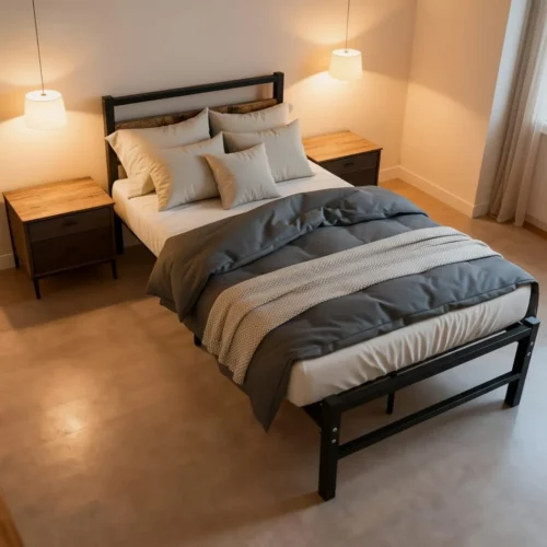 BESTAY 3.5FT BED BLACK