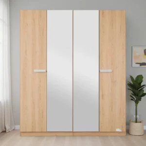 LUMIN Natural Oak Effect Wardrobe