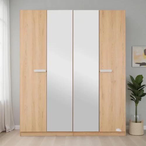 LUMIN Natural Oak Effect Wardrobe