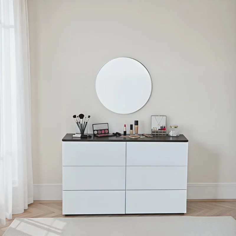 JL-02026-DRESSMIRR MIRR+DRESS WHT 808+WLNT 7031-1