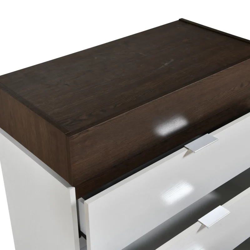 JL-02030-DRESSER-12 DRESSER WALNUT7031-1+WHT808