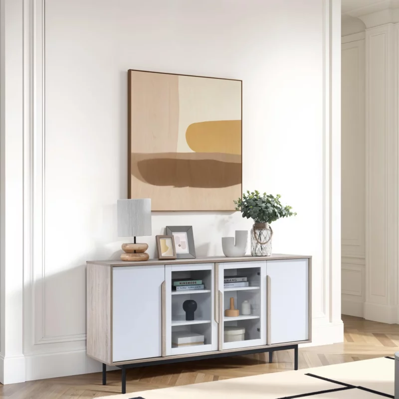 MPC8054-WHITESONOMA CHOCLO Sonoma Wood Effect Buffet