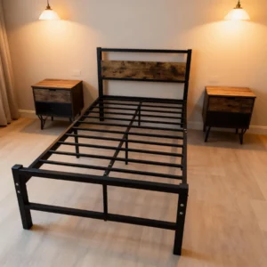 3.5FT BED BLACK