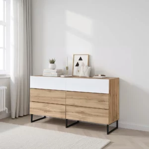 DRESSER WOTAN OAK+AMC WHITE