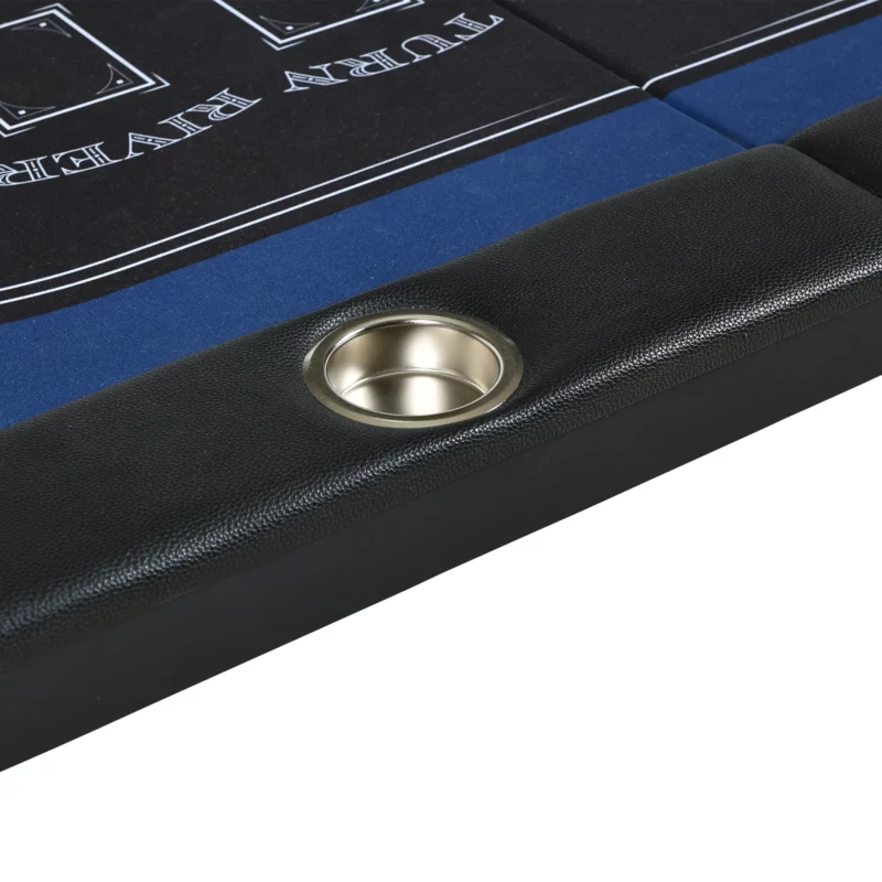 6FT PORTABLE FOLDING POKER TBL