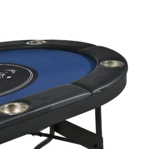 6FT PORTABLE FOLDING POKER TBL