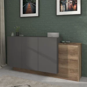PARADOXE SIDEBOARD AU.OAK+GREY