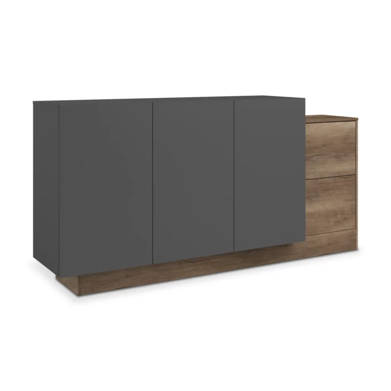 PARADOXE SIDEBOARD AU.OAK+GREY
