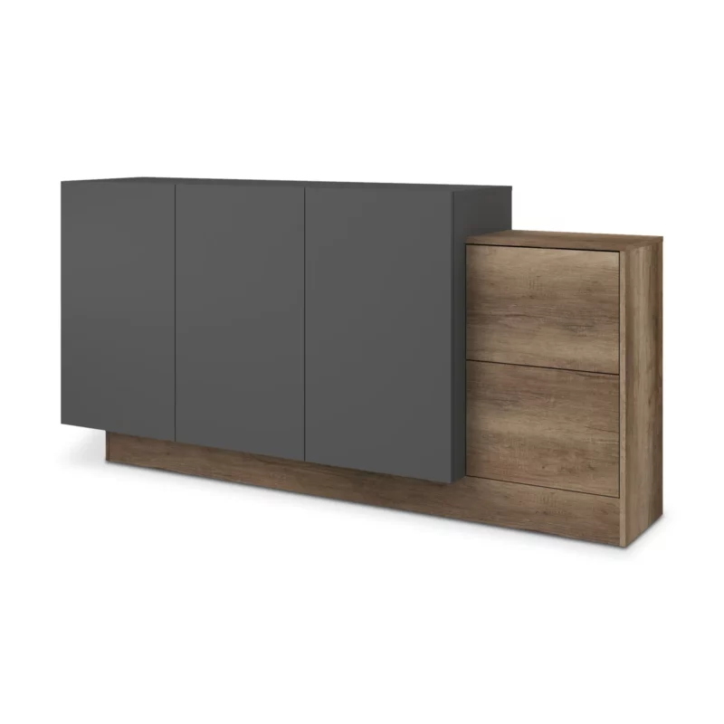 PARADOXE SIDEBOARD AU.OAK+GREY