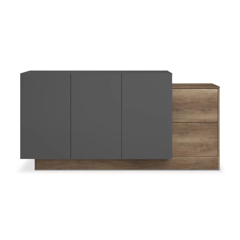 PARADOXE SIDEBOARD AU.OAK+GREY