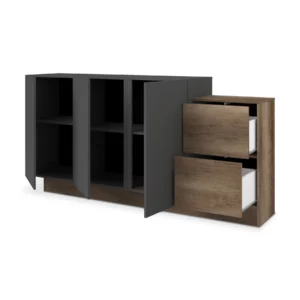 PARADOXE SIDEBOARD AU.OAK+GREY